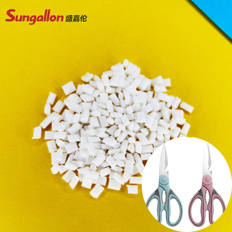 Modified Recycled Polypropylene Granules TPR Plastic Material 70D for Plastic Handle of Scissors