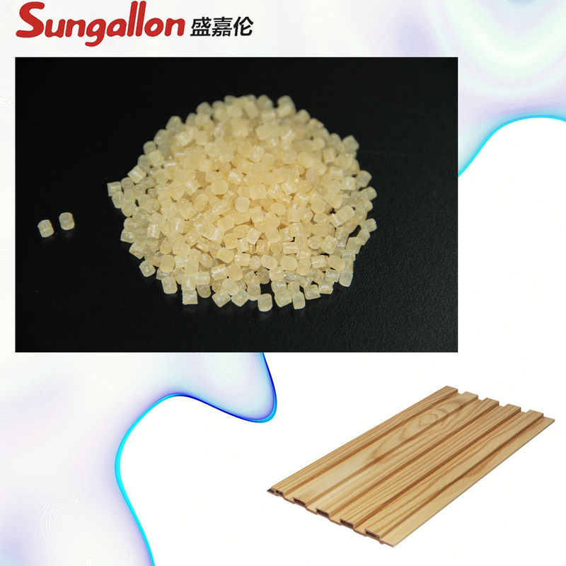 40A~70D WPC Wood Plastic Granules PP for Wood Board TPE TPR Plastic Material TPU Resin