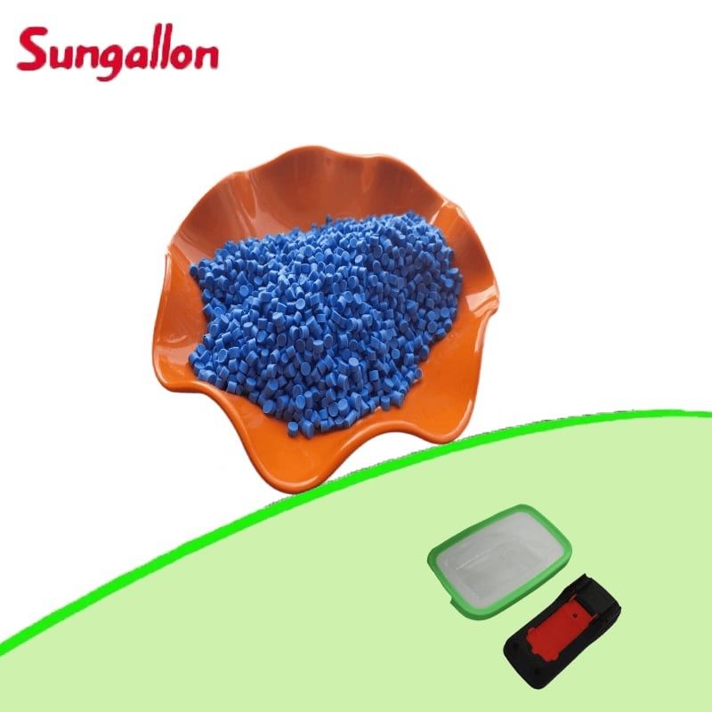 Customized 40A~90A TPE Plastic Material TPR Elastomer Material for PC/ABS Tools Overmolding