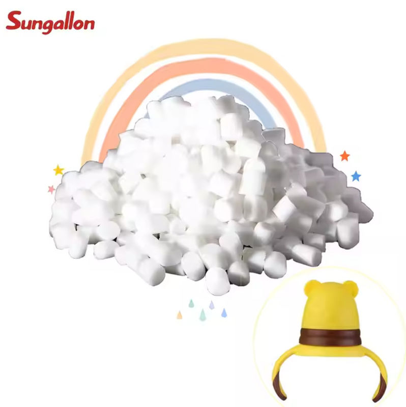 Tpe Tpr Raw Material Granules For Good Touch Smooth Baby Feeding Water Bottle Handle Accessaries