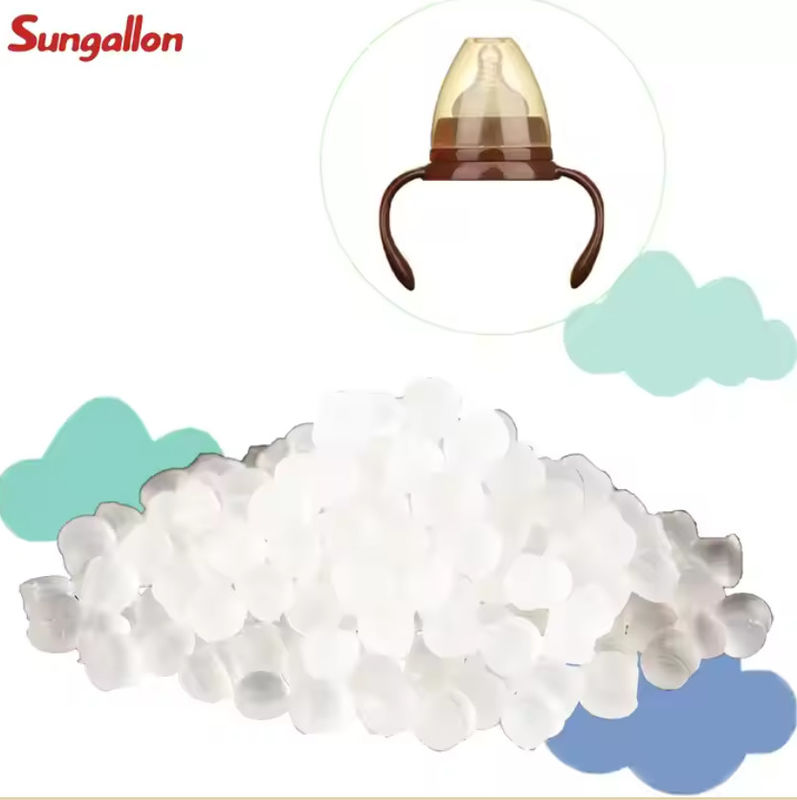 Vật liệu TPE Elastomer tùy chỉnh Màu sắc cơ sở tùy chỉnh và Polymer cơ sở dầu khoáng SEBS / TPU / cho các giải pháp tùy chỉnh