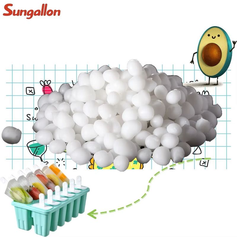Recyclable TPE TPR Granules with High Elasticity Adjustable Hardness for Custom Ice Trays