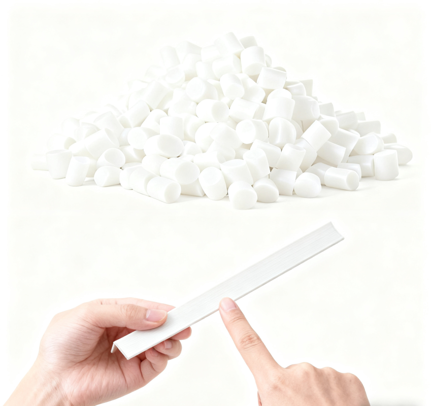 Specific Gravity 1.02-1.10 and Sharp Granules Elastic Thermoplastic Compound for Optimal Performance