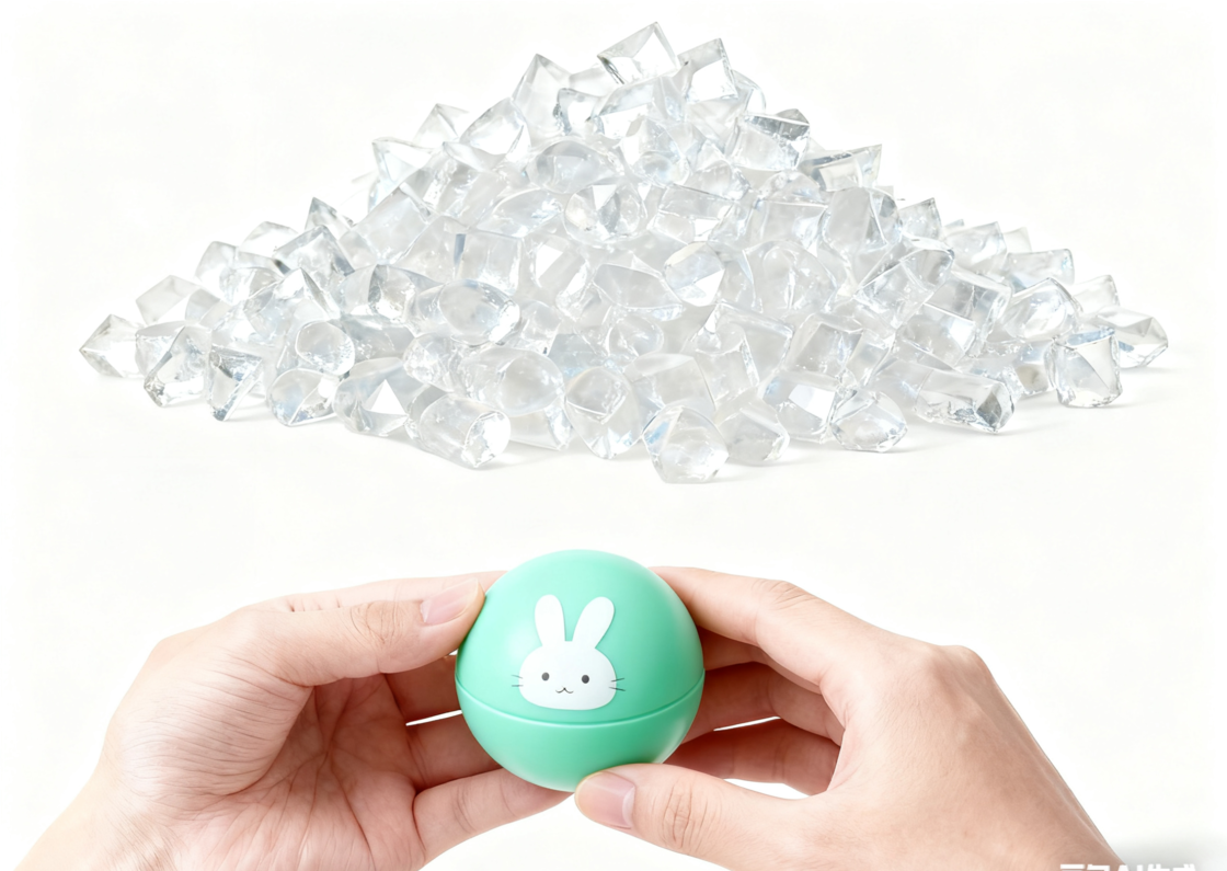 Customization For Color Is for TPE Raw Material in Clear Color 100% Recyclable