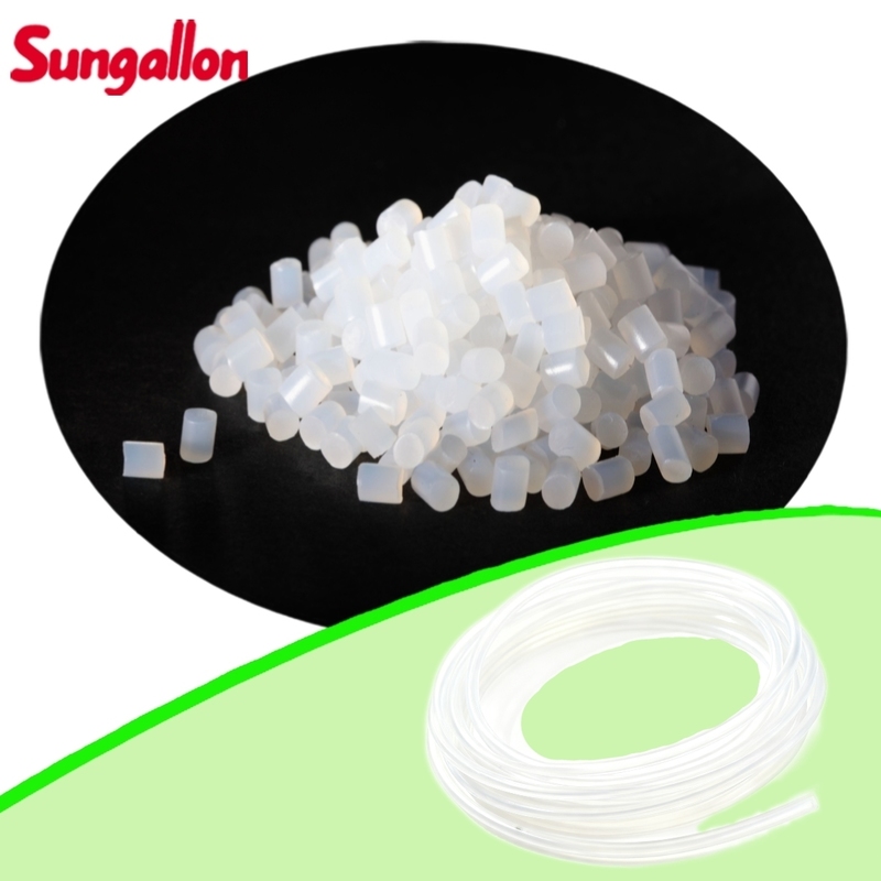Household Small Hose Materials SEBS/Mineral Oil Base TPE Granules in White Opaque or Customized Color
