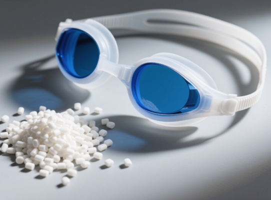 Sungallon Soft Anti Slip Swimming Glasses TPR Thermoplastic Elastomer Material for Waterproof Comfort Secure Mask Fit
